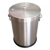 家用加厚小型室內不銹鋼垃圾桶